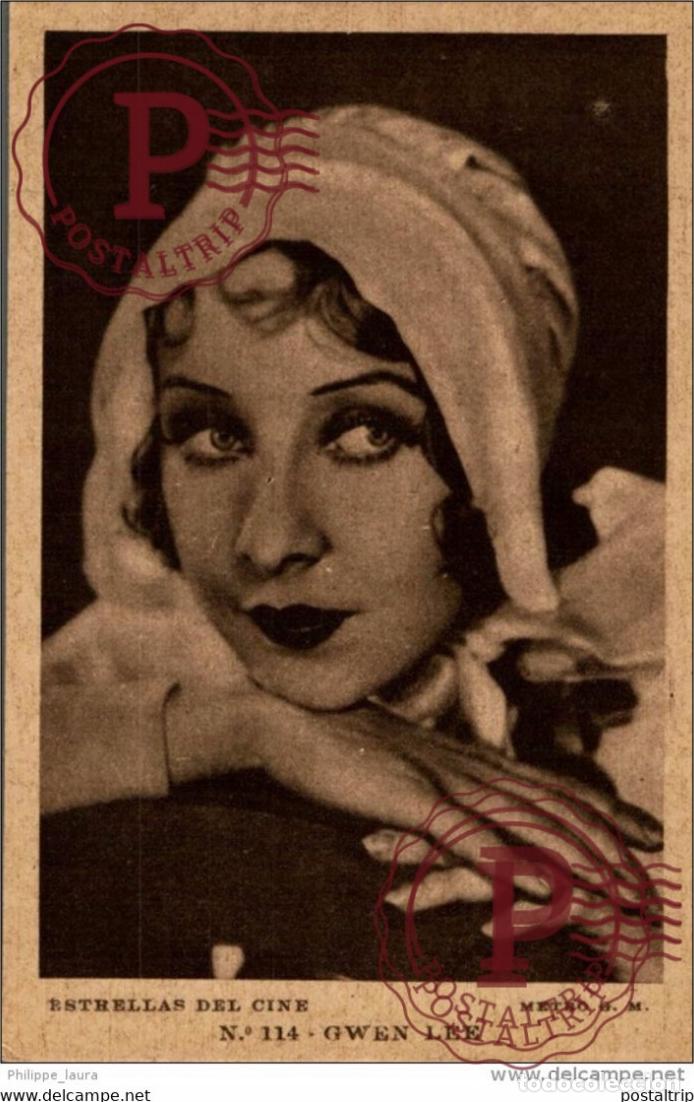 Kino: GWEN LEE. N&ordm; 114 ESTRELLAS DEL CINE. METRO G. M.- EDIT GRAFICA BARCELONA