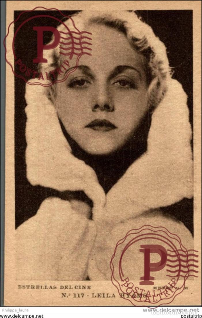 Kino: LEILA HYAMS. N&ordm; 117 ESTRELLAS DEL CINE. METRO G. M.- EDIT GRAFICA BARCELONA