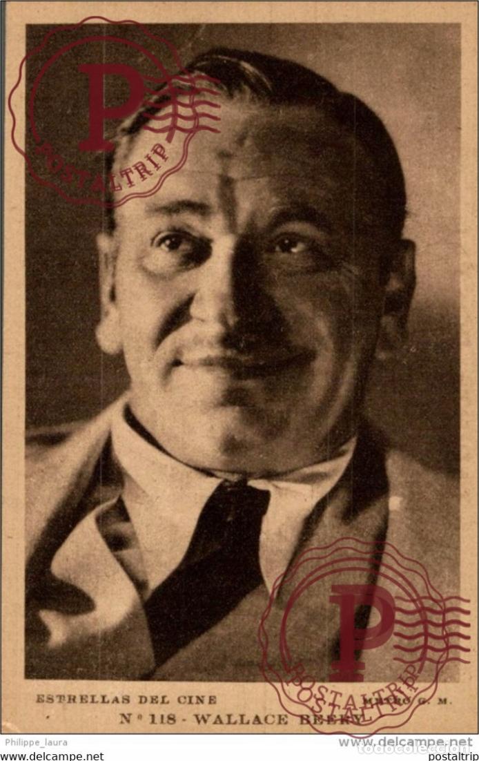 Kino: WALLACE BEERY. N&ordm; 118 ESTRELLAS DEL CINE. METRO G. M.- EDIT GRAFICA BARCELONA