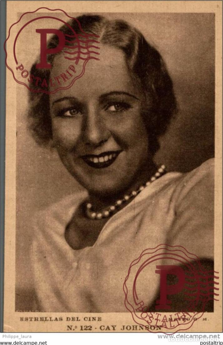 Kino: CAY JOHNSON. N&ordm; 122 ESTRELLAS DEL CINE. METRO G. M.- EDIT GRAFICA BARCELONA