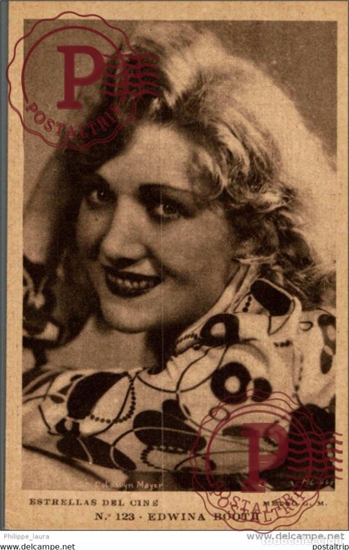 Cine: EDWINA BOOTH. N&ordm; 123 ESTRELLAS DEL CINE. METRO G. M.- EDIT GRAFICA BARCELONA