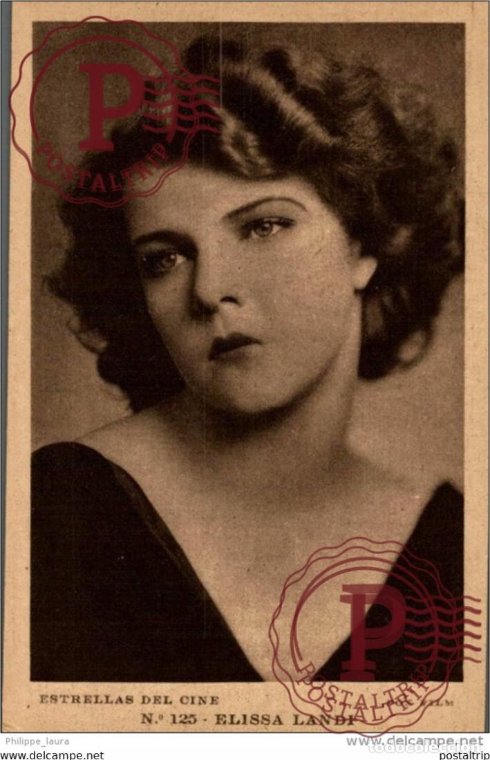 Cine: ELISSA LANDI. N&ordm; 125 ESTRELLAS DEL CINE. FOX FILM.- EDIT GRAFICA BARCELONA