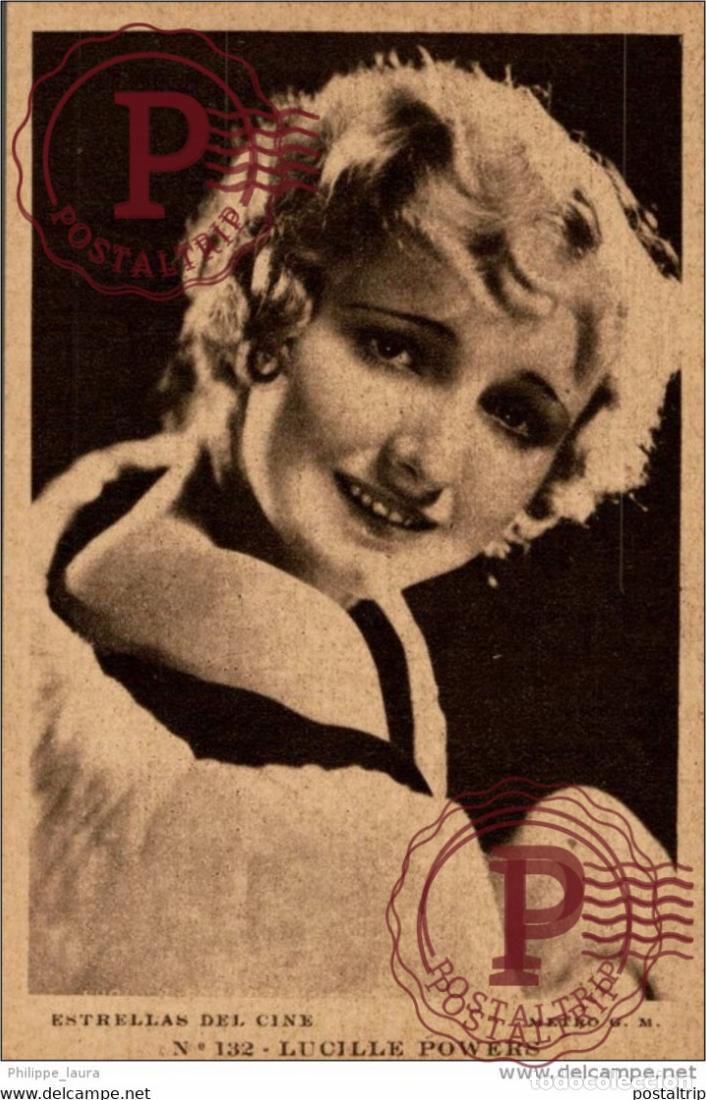Cine: LUCILLE POWERS. N&ordm; 132 ESTRELLAS DEL CINE. METRO G. M. - EDIT GRAFICA BARCELONA