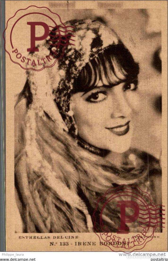 Cine: IRENE BORDONI. N&ordm; 133 ESTRELLAS DEL CINE. VITAPHONE. - EDIT GRAFICA BARCELONA