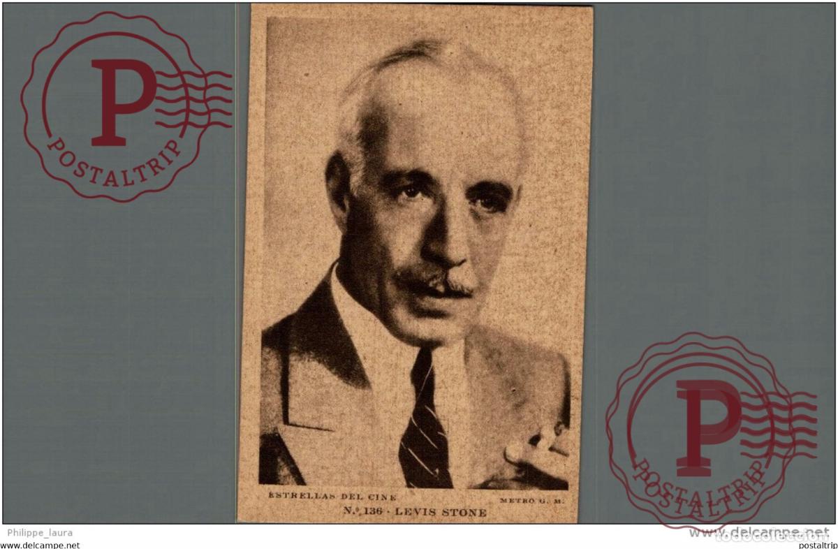 Cine: LEVIS STONE. N&ordm; 136 ESTRELLAS DEL CINE. METRO G. M. - EDIT GRAFICA BARCELONA