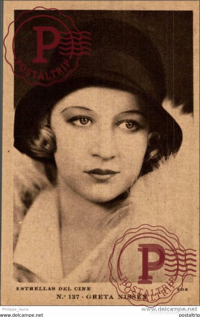 Cine: GRETA NISSEN. N&ordm; 137 ESTRELLAS DEL CINE. FOX. - EDIT GRAFICA BARCELONA