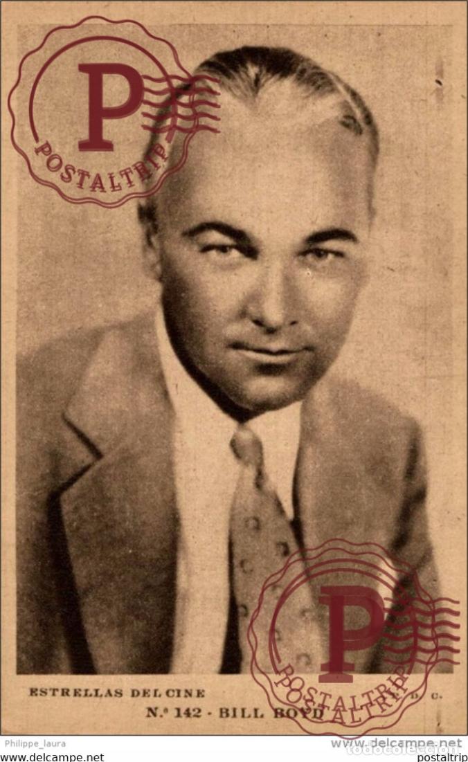 Cine: BILL BOYD. N&ordm; 142 ESTRELLAS DEL CINE. P. D. C. - EDIT GRAFICA BARCELONA