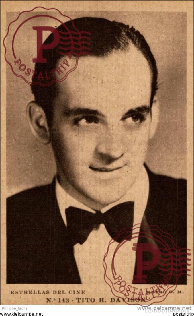 Cine: TITO H. DAVISON. N&ordm; 143 ESTRELLAS DEL CINE. METRO G. M. - EDIT GRAFICA BARCELONA