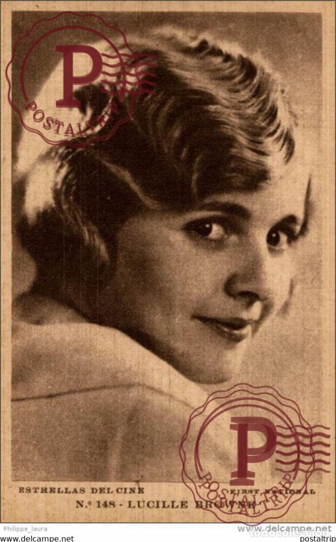 Cine: LUCILLE BROWNE. N&ordm; 148 ESTRELLAS DEL CINE. FIRTS NATIONAL. - EDIT GRAFICA BARCELONA