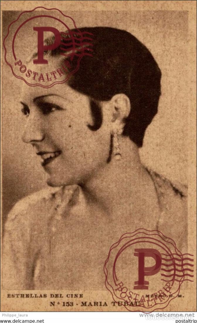 Cine: MARIA TUBAU. N&ordm; 153 ESTRELLAS DEL CINE. METRO G. M. - EDIT GRAFICA BARCELONA