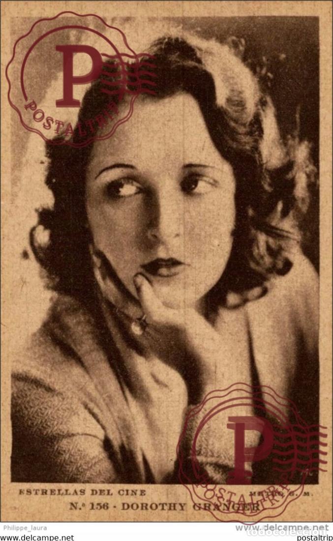 Cine: DOROTHY GRANGER. N&ordm; 156 ESTRELLAS DEL CINE. METRO G. M. - EDIT GRAFICA BARCELONA