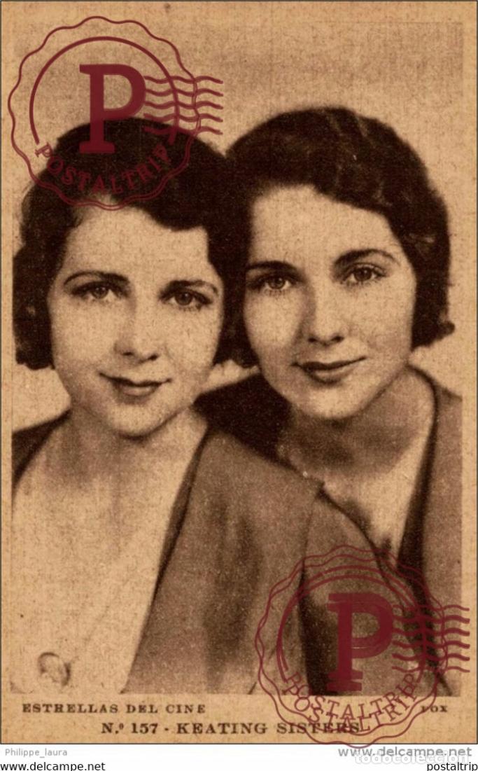 Cine: KEATING SISTERS. N&ordm; 157 ESTRELLAS DEL CINE. FOX. - EDIT GRAFICA BARCELONA