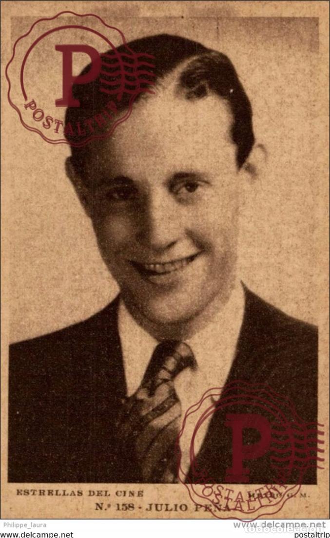 Cine: JULIO PE&Ntilde;A. N&ordm; 158 ESTRELLAS DEL CINE. METRO G. M. - EDIT GRAFICA BARCELONA