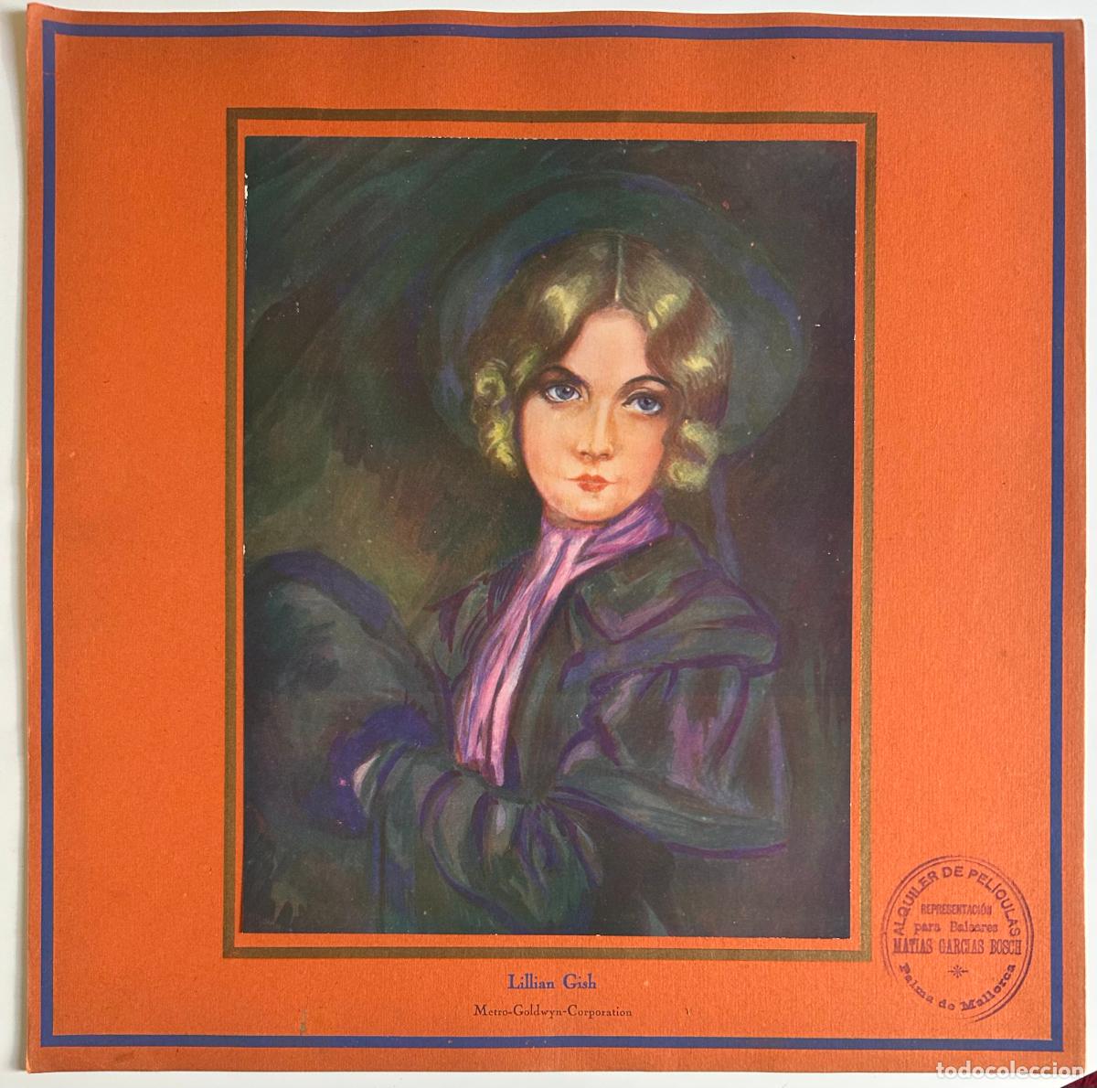 Cine: Lillian Gish. Metro-Goldwyn-Corporation Barcelona, 1927-1928.