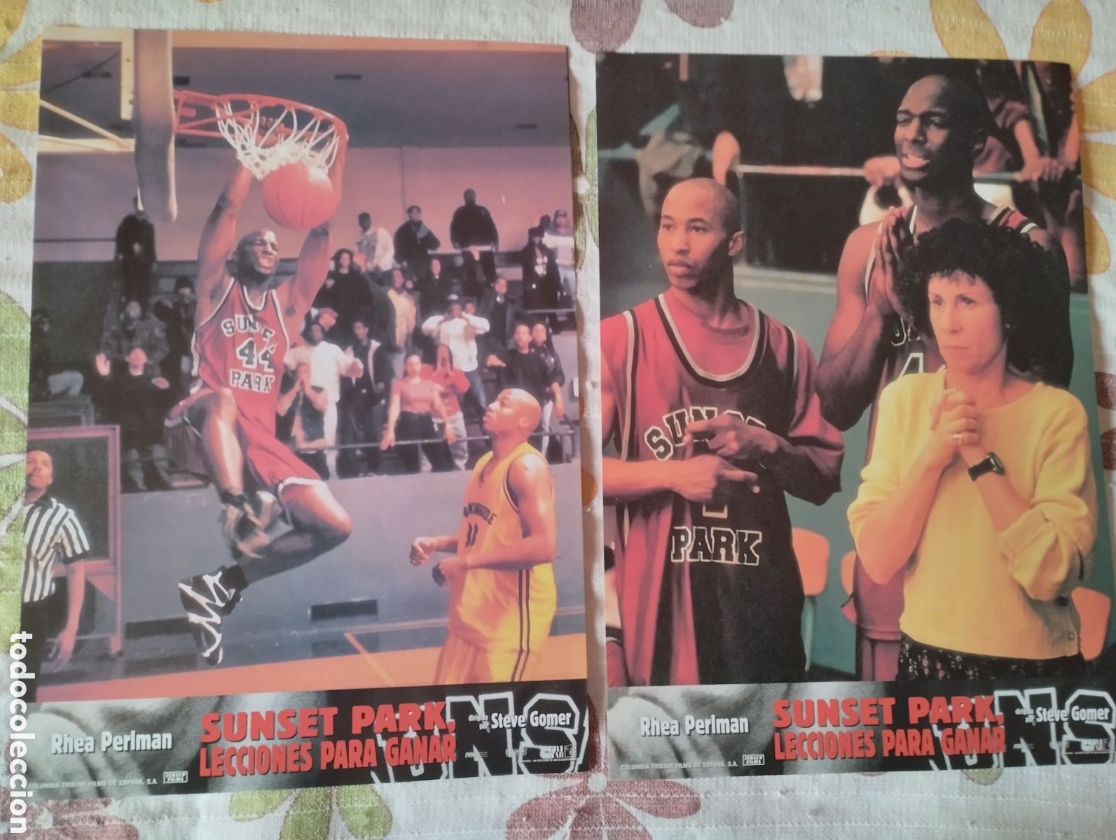 Cine: 8 FOTOCROMOS - SUNSET PARK LECCIONES PARA GANAR - SET COMPLETO