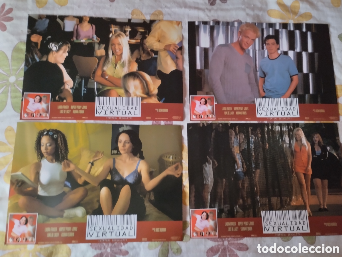 Cine: 6 FOTOCROMOS - SEXUALIDAD VIRTUAL - SET COMPLETO