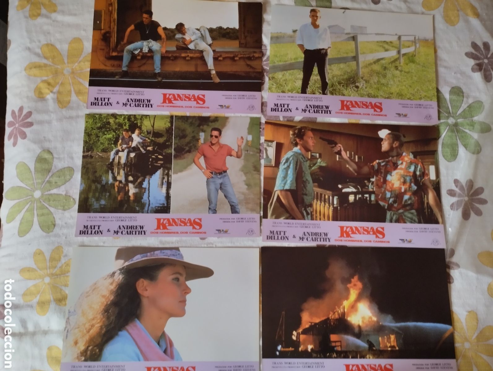 Cine: 12 FOTOCROMOS - KAMSAS DOS HOMBRES DOS CAMINOS