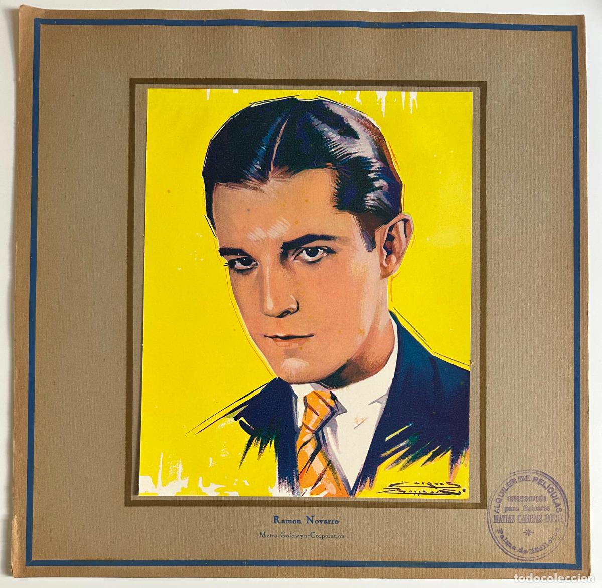 Cine: Ramon Novarro. Metro-Goldwyn-Corporation Barcelona, 1927-1928