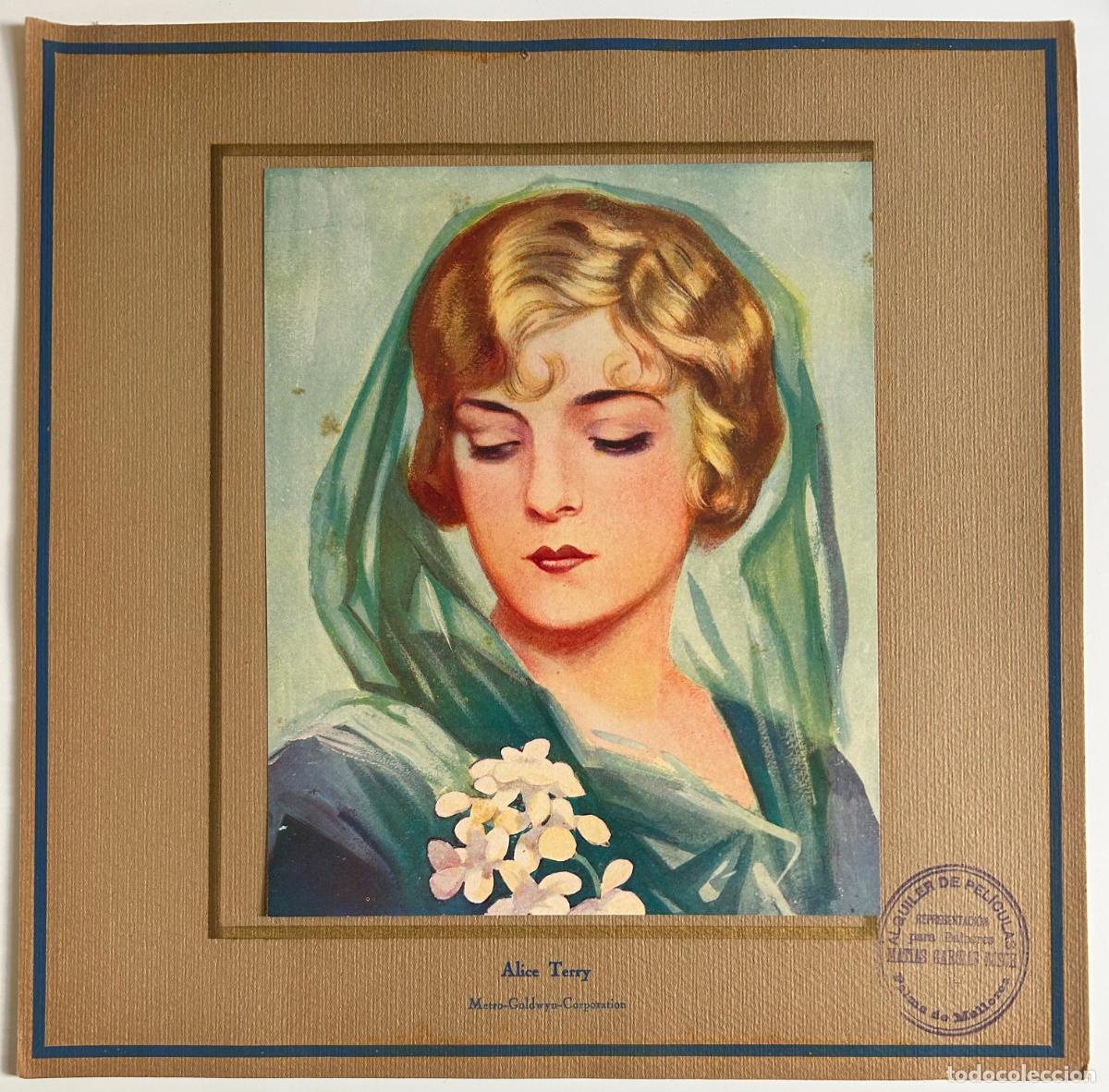 Cine: Alice Terry. Metro-Goldwyn-Corporation Barcelona, 1927-1928