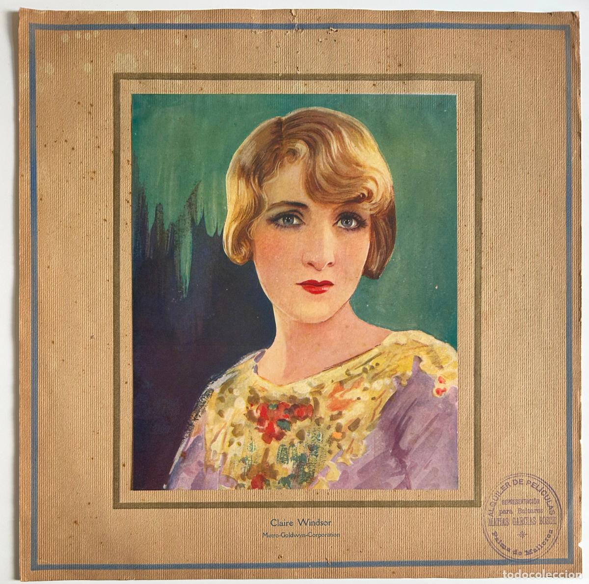 Cine: Claire Windsor. Metro-Goldwyn-Corporation Barcelona, 1927-1928