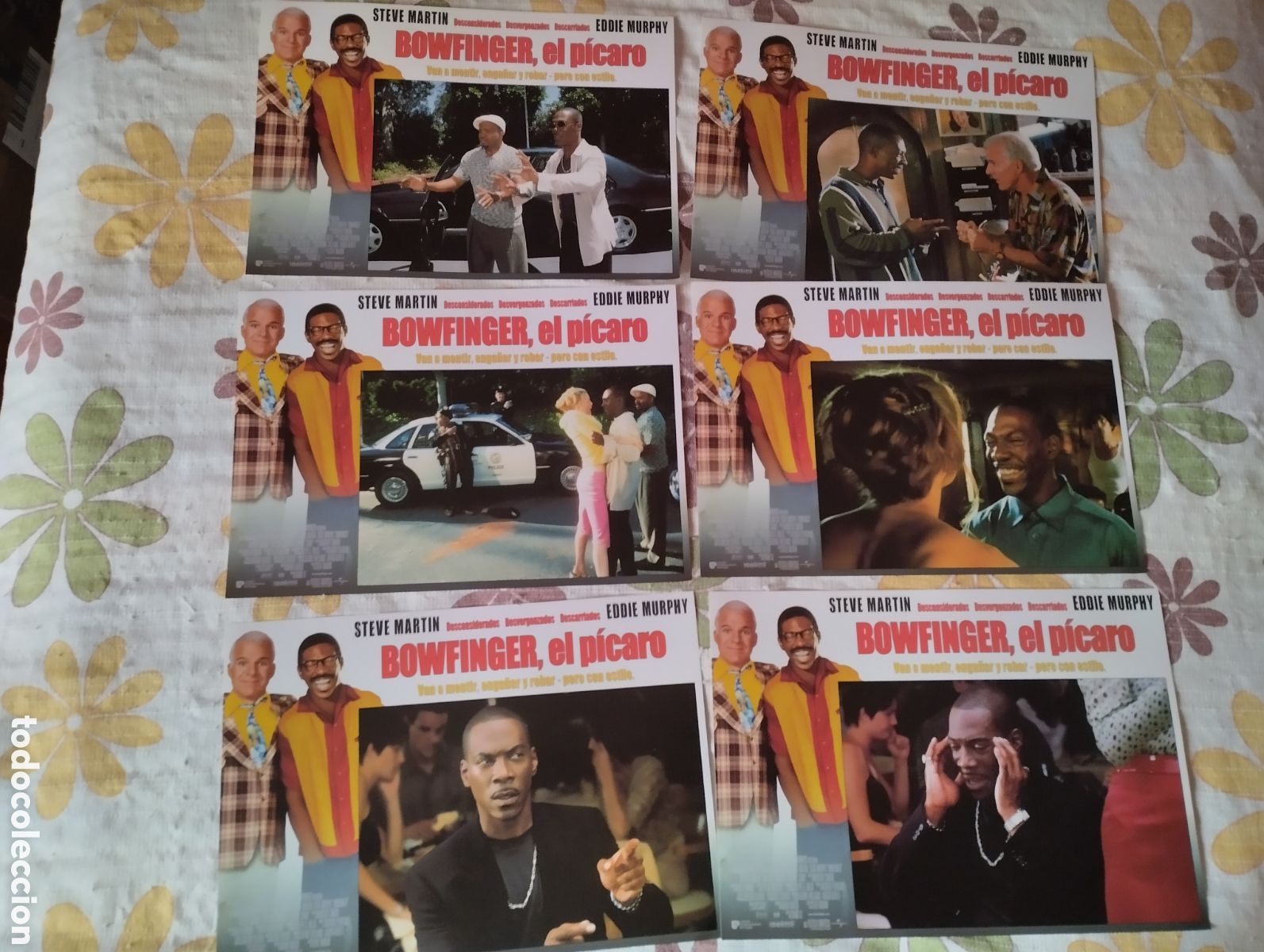Cine: 12 FOTOCROMOS - BOWFINGER EL PICARO