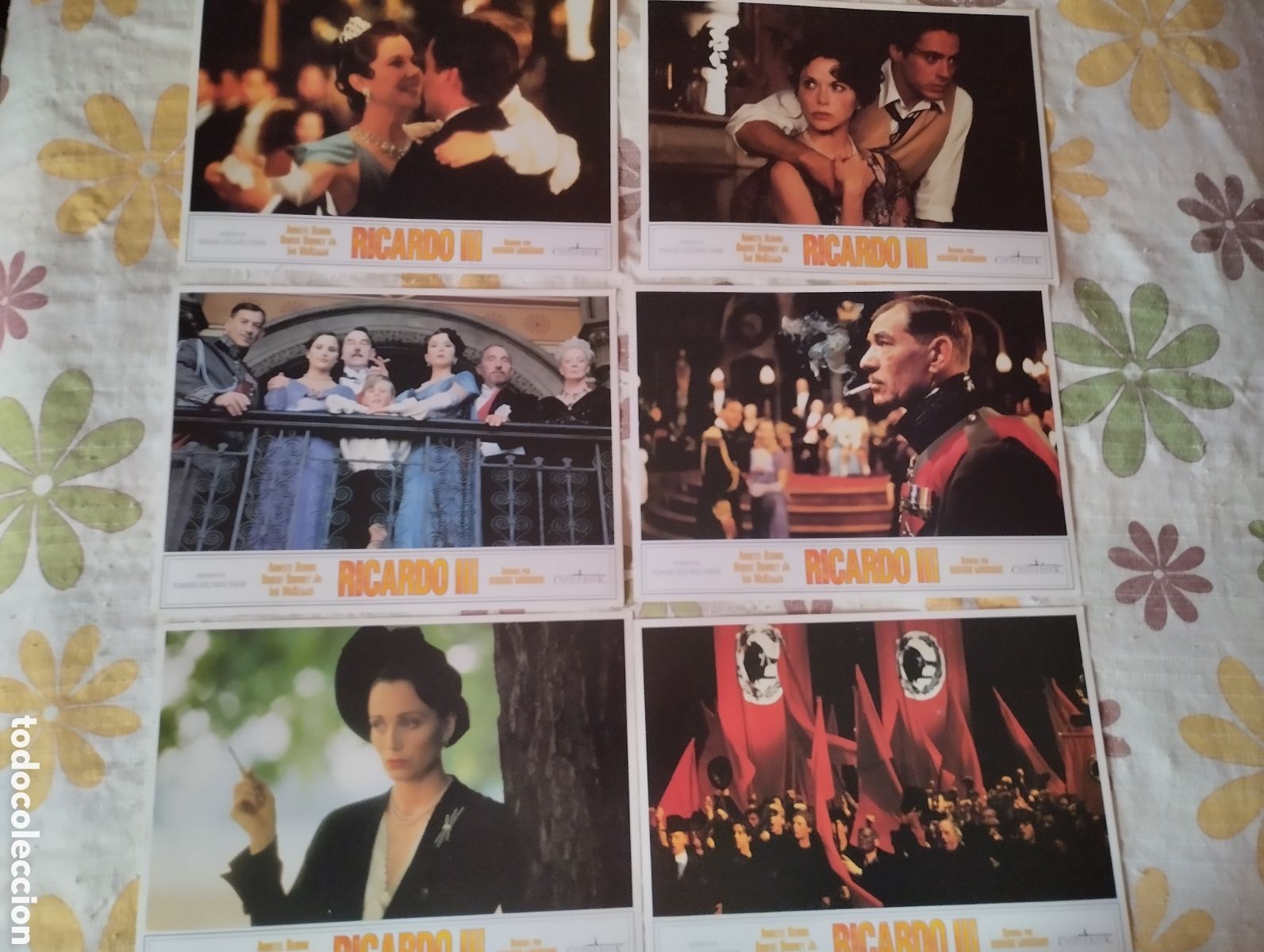 Cine: 12 FOTOCROMOS - RICARDO III - SET COMPLETO