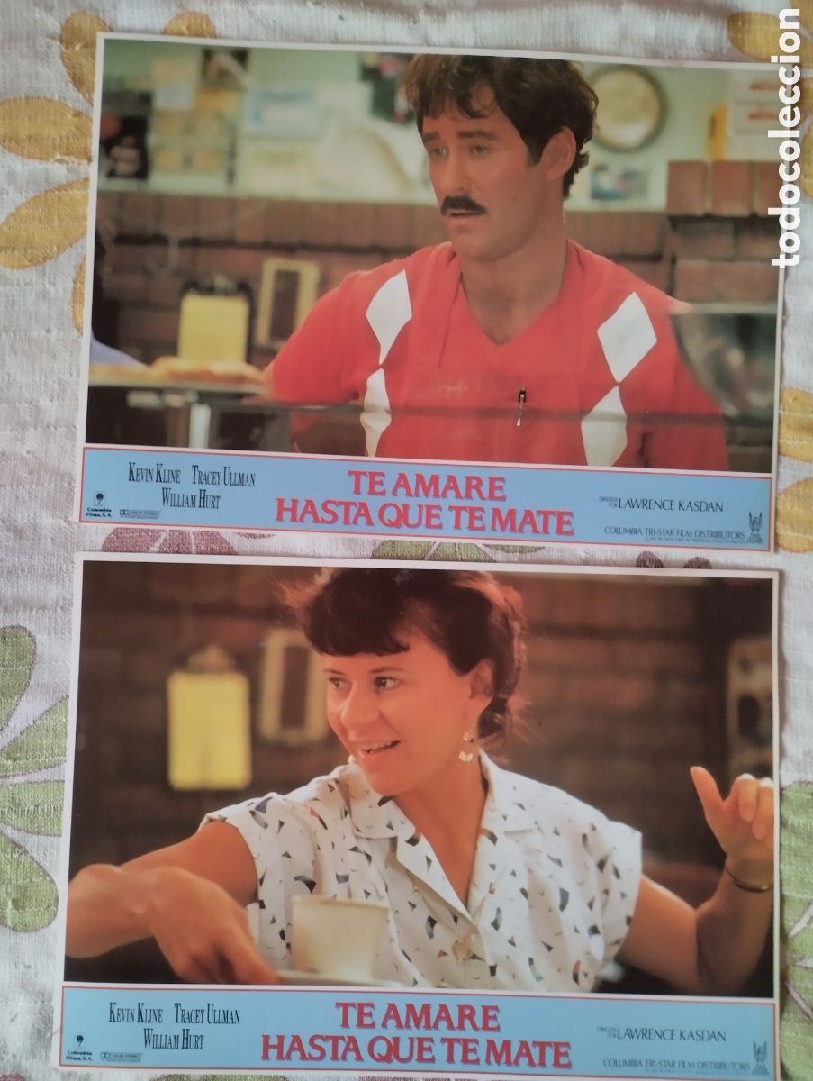 Cine: 8 FOTOCROMOS - TE AMARE HASTA QUE TE MATE - SET COMPLETO