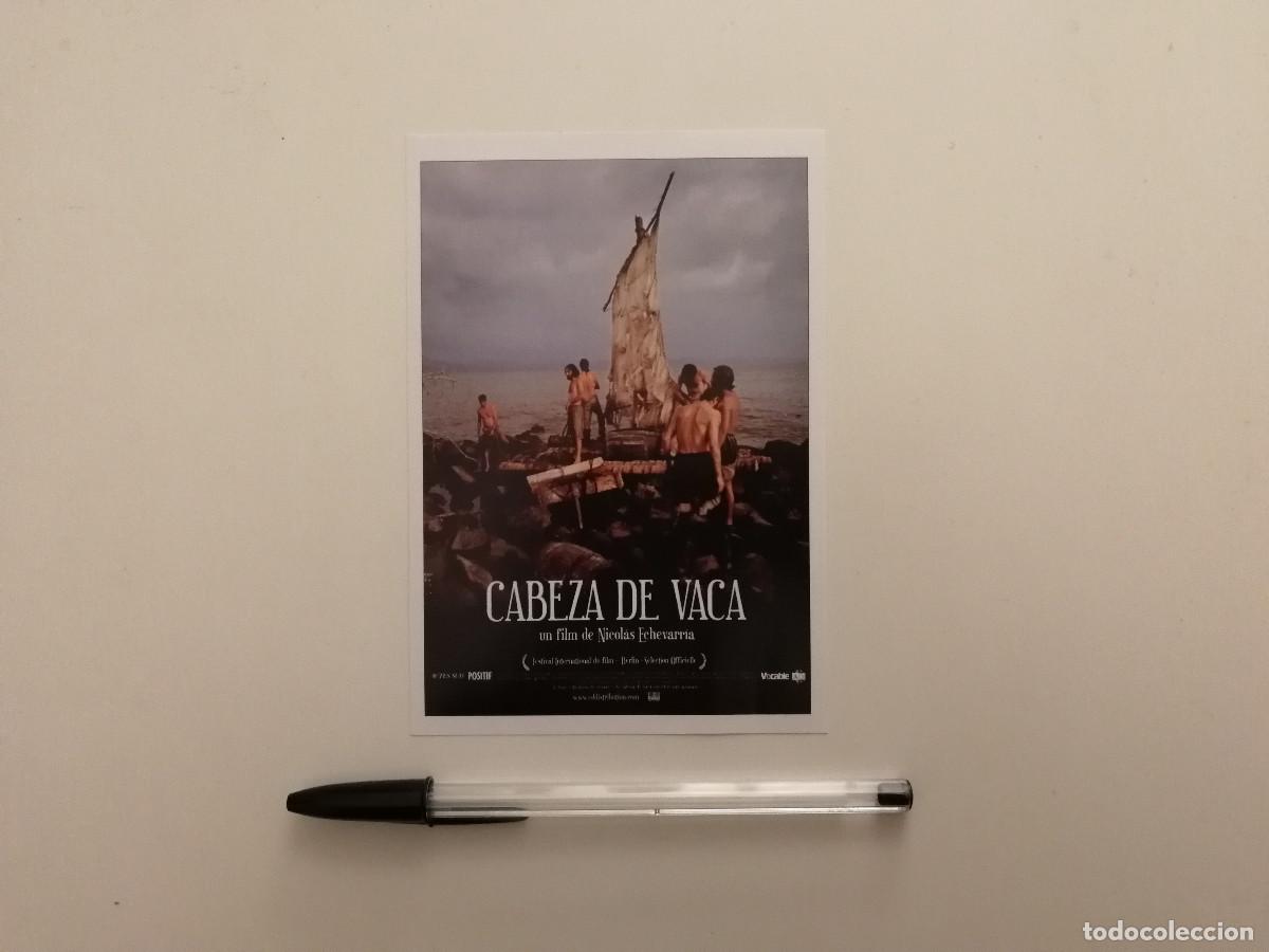 Cine: FICHA COLECCIONABLE -10*15- Cabeza de Vaca - Nicol&aacute;s Echevarr&iacute;a