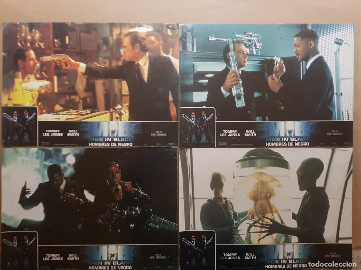 Cine: MEN IN BLACK - 4 FOTOCROMOS 34CMX24CM