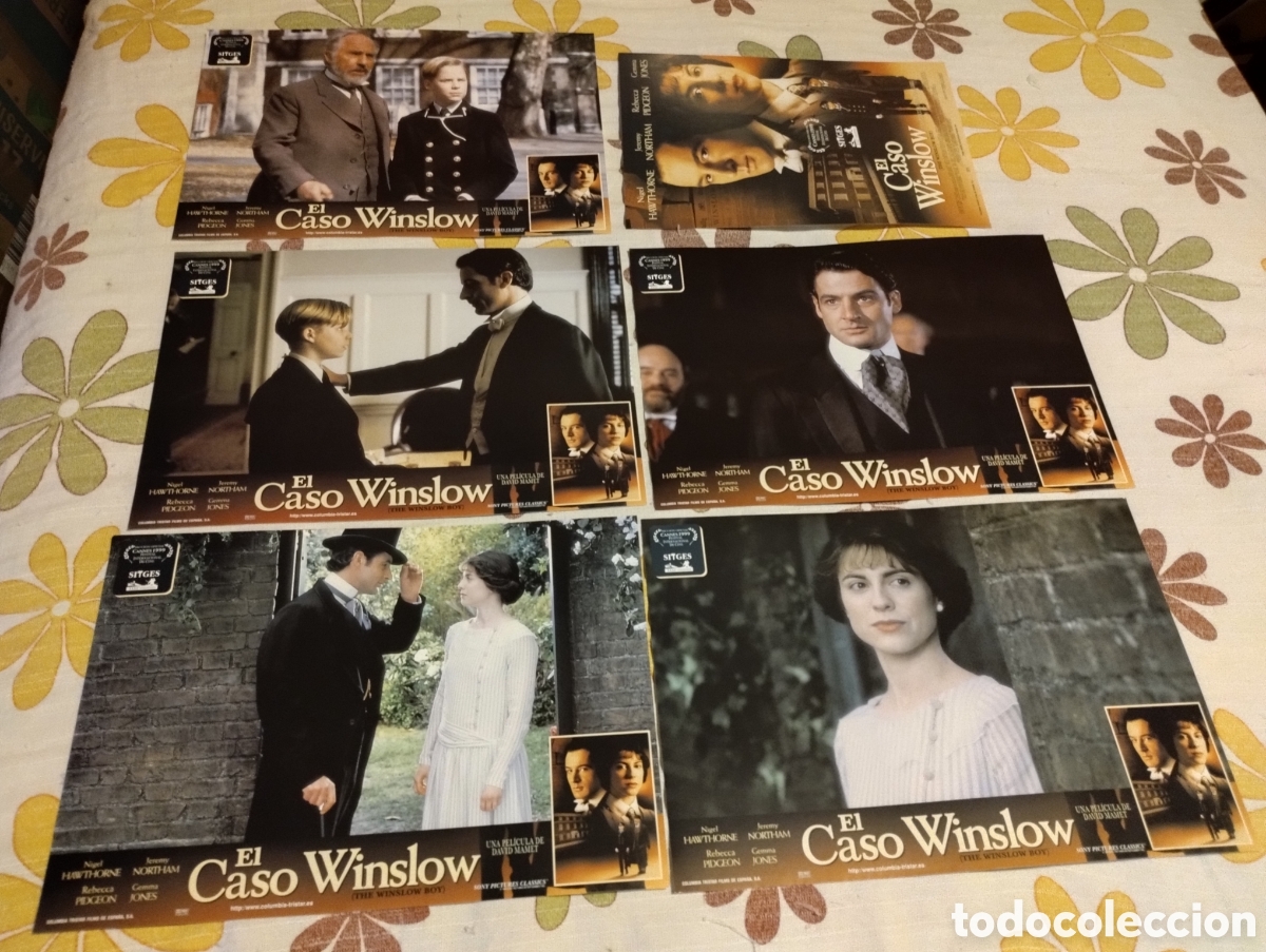 Cine: 6 FOTOCROMOS - EL CASO WINSLOW - SET COMPLETO
