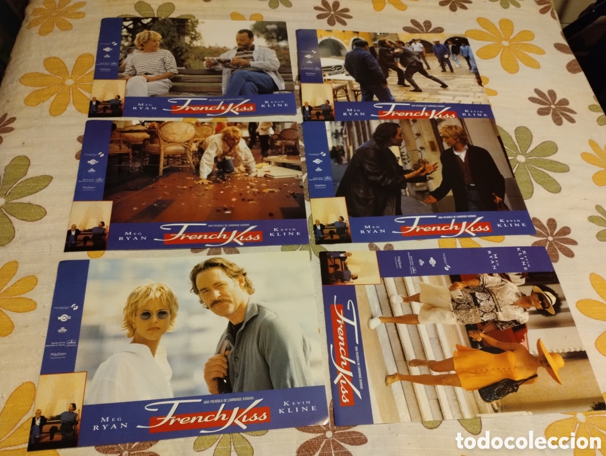 Cine: 10 FOTOCROMOS - FRENCH KISS - SET COMPLETO
