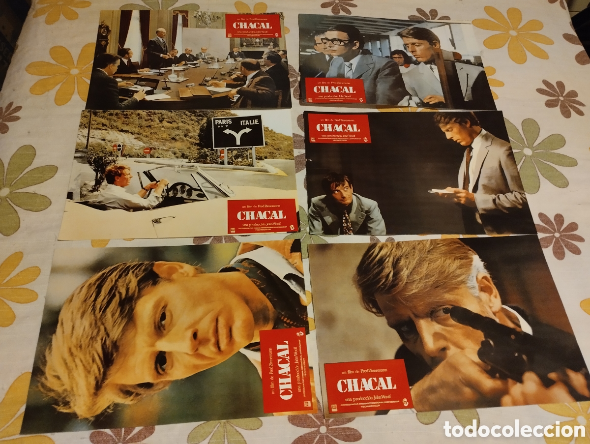 Cine: 12 FOTOCROMOS CHACAL - SET COMPLETO