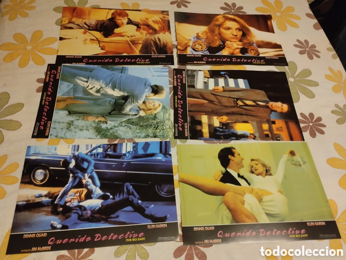 Cine: 12 FOTOCROMOS - QUERIDO DETECTIVE - SER COMPLETO