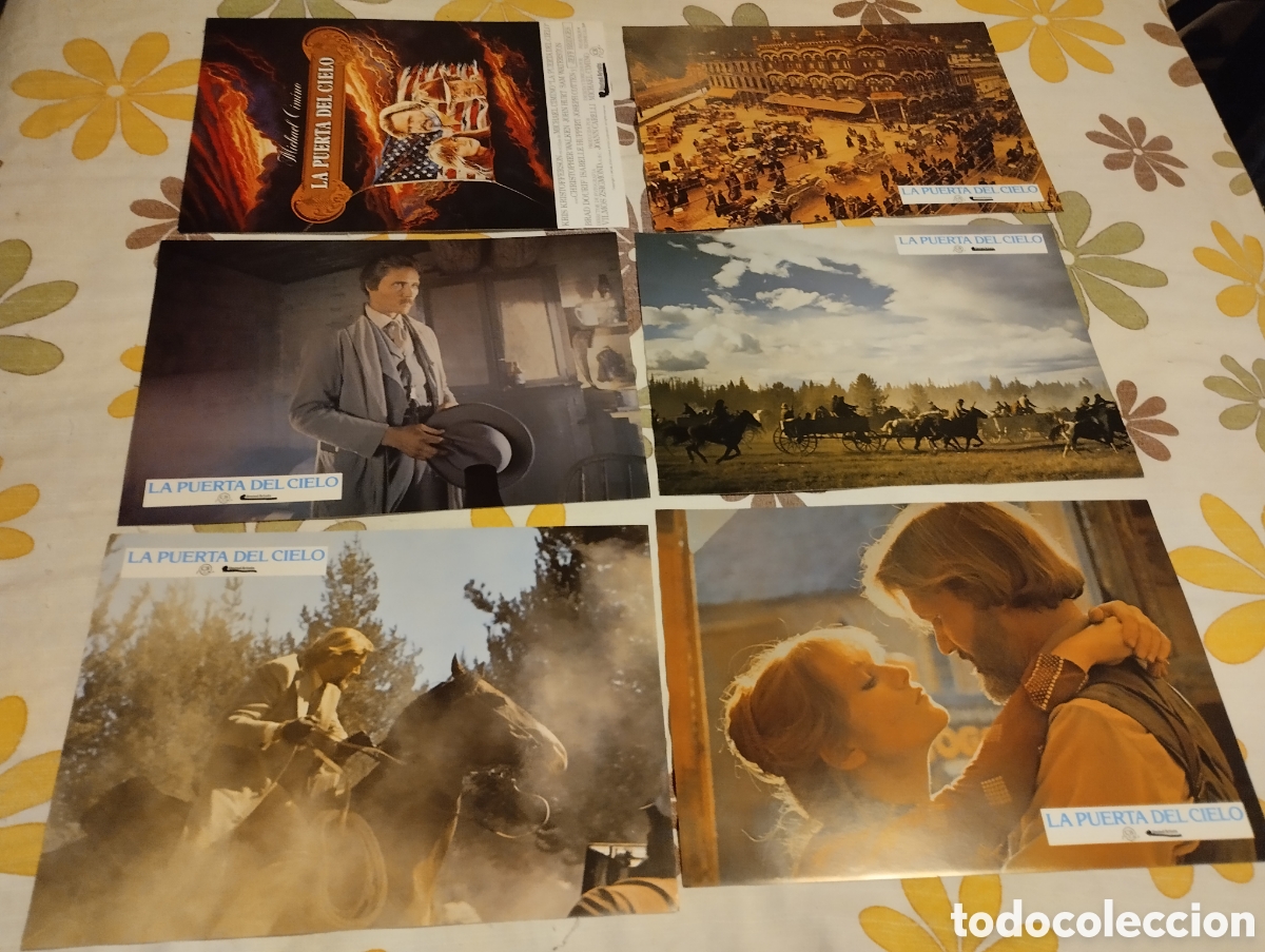 Cine: 12 FOTOCROMOS - LA PUERTA DEL CIELO - SET COMPLETO
