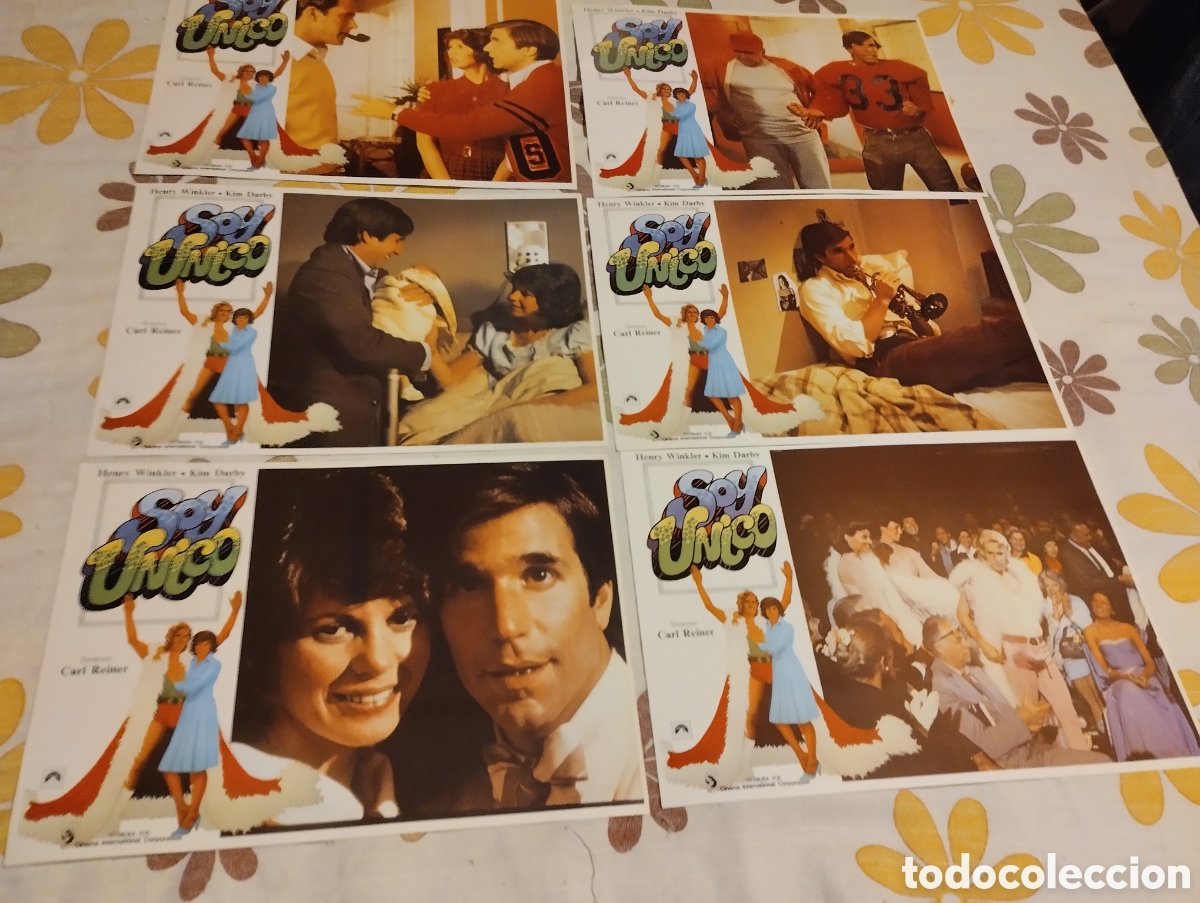 Cine: 12 FOTOCROMOS - SOY UNICO - SET COMPLETO
