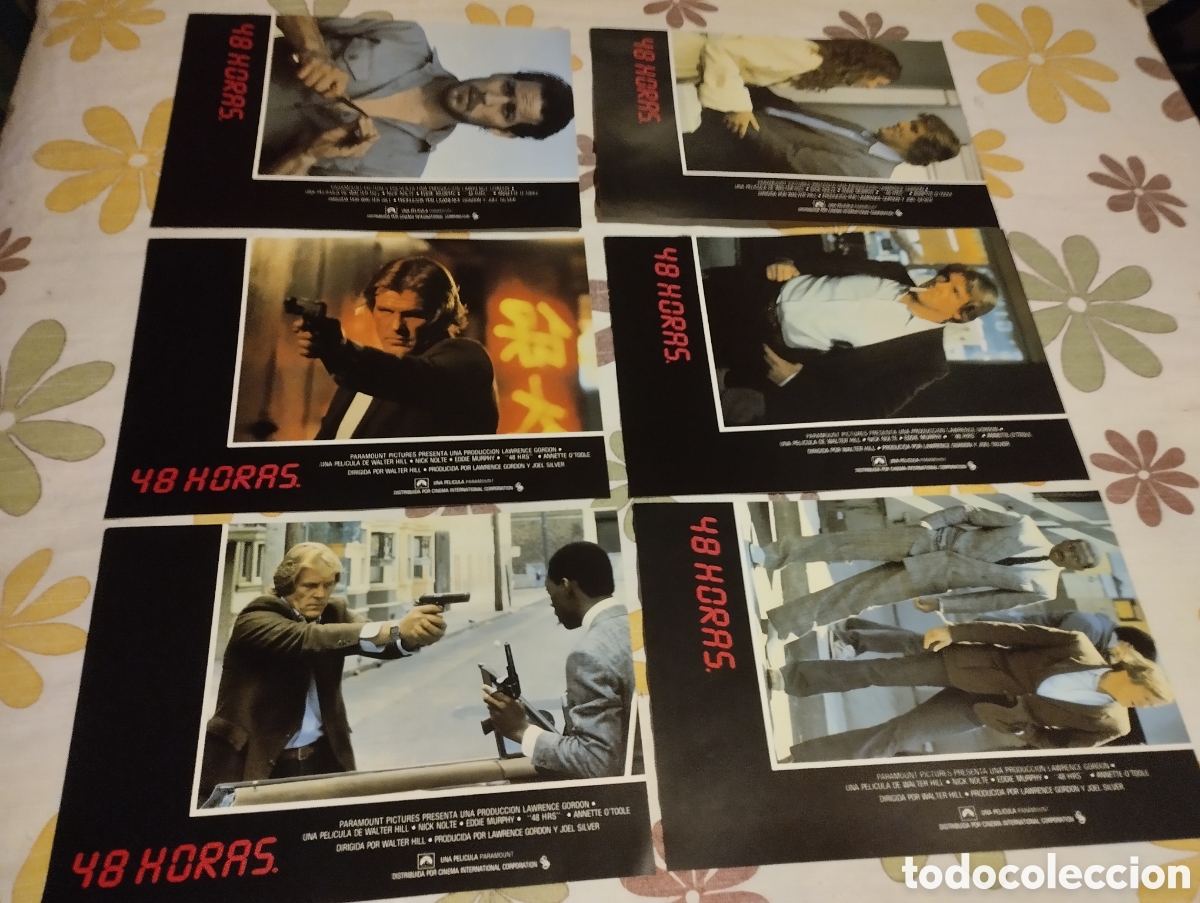 Cine: 12 FOTOCROMOS - 48 HORAS - SET COMPLETO