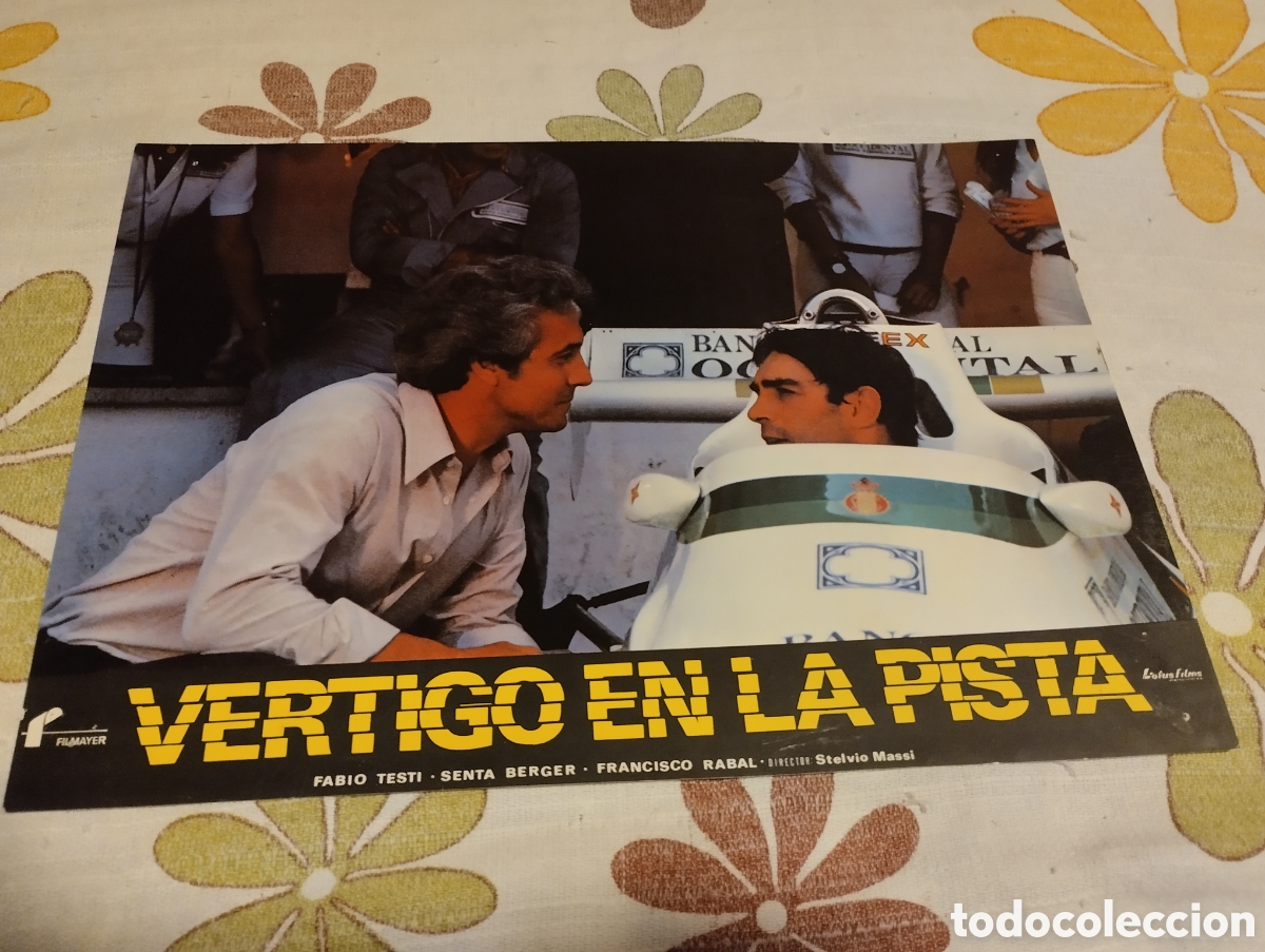 Cine: 9 FOTOCROMOS - VERTIGO EN LA PISTA