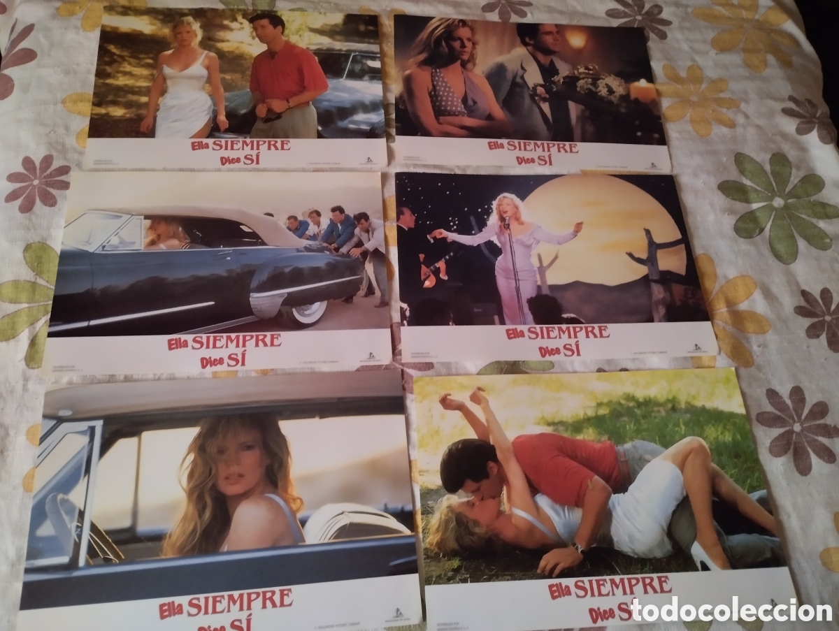 Cine: 12 FOTOCROMOS - ELLA SIEMPRE DICE SI - KIM BASSINGUER