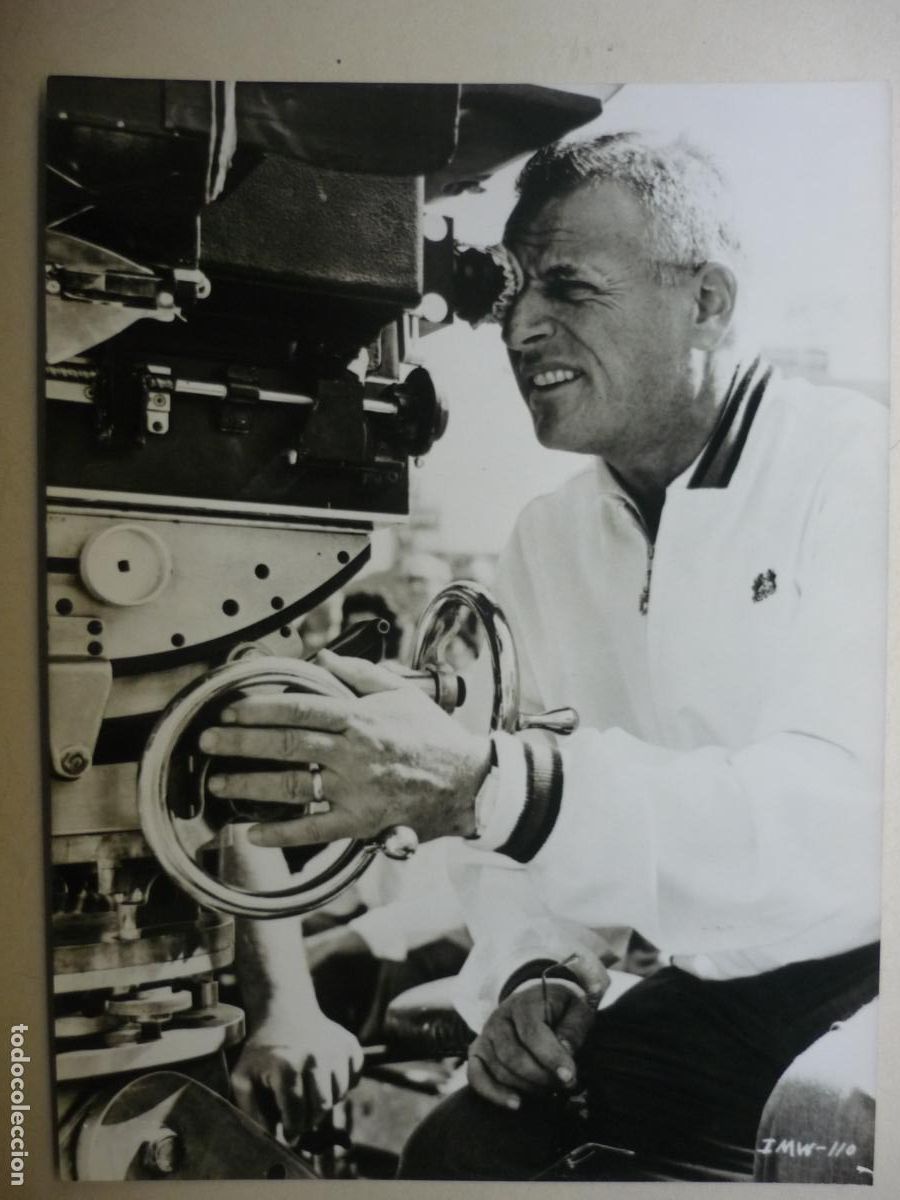Cine: stanley kramer - foto original b/n - american filmmaker