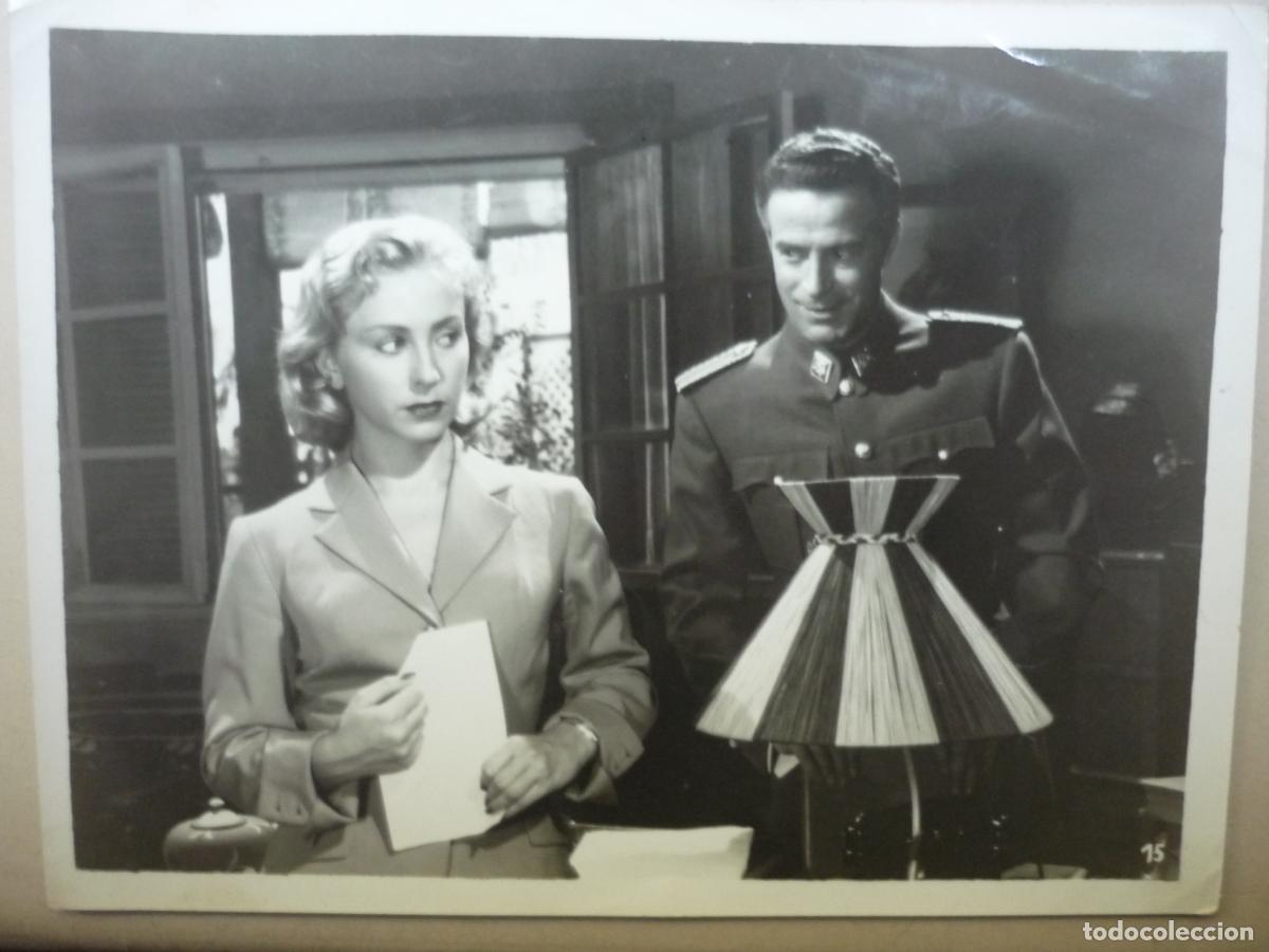 Cine: lo que nunca muere - foto original b/n - conrado san martin vira silenti cine espa&ntilde;ol