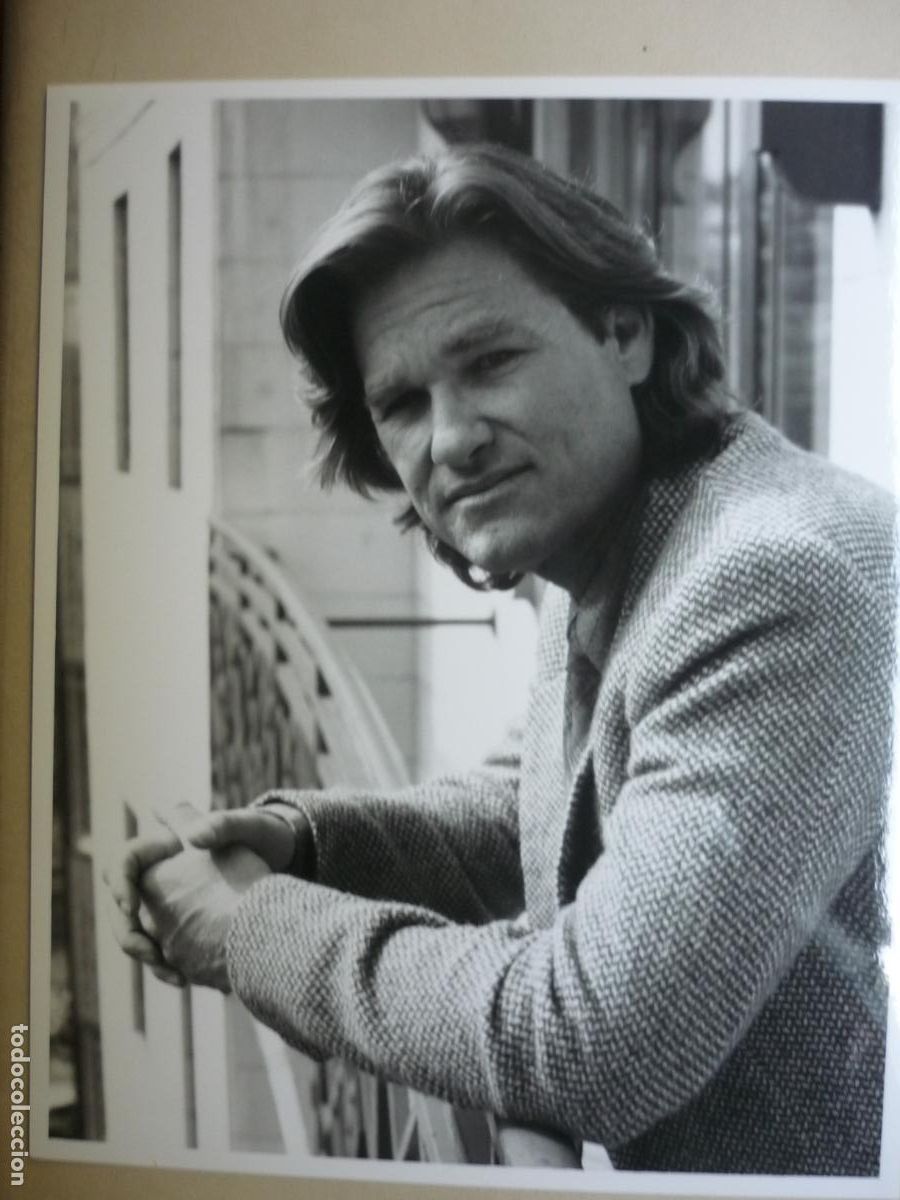 Cine: kurt russell - foto original b/n - film actor