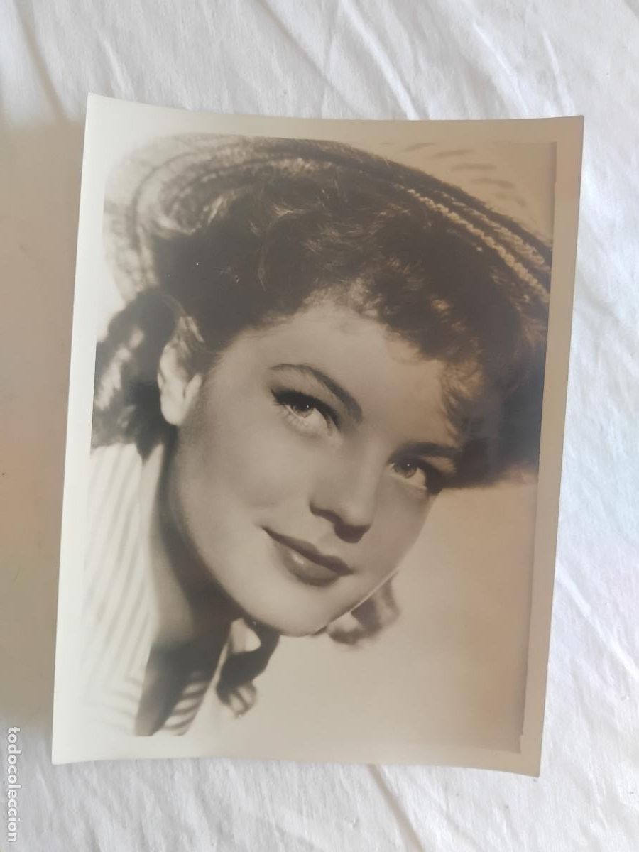 Cine: FOTOGRAFIA DE ROMY SCHNEIDER 18 x 24 cm.