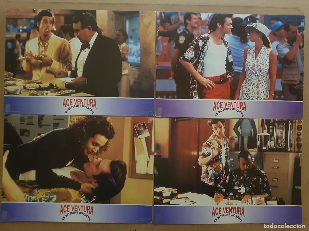 Cine: ACE VENTURA - 4 FOTOCROMOS 34CMX24CM