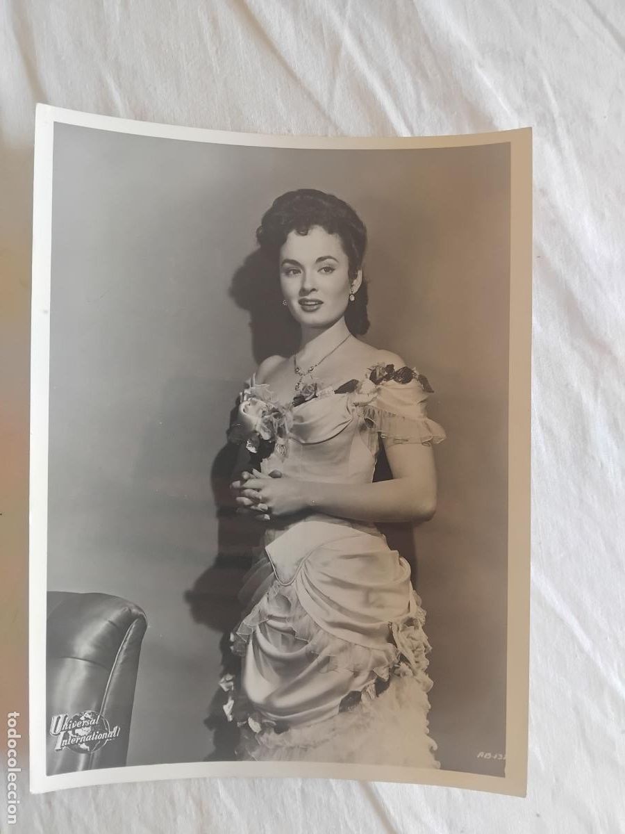 Cine: FOTOGRAFIA DE ANN BLYTH ESTRELLA DE LA UNIVERSAL 18 x 24 cm.