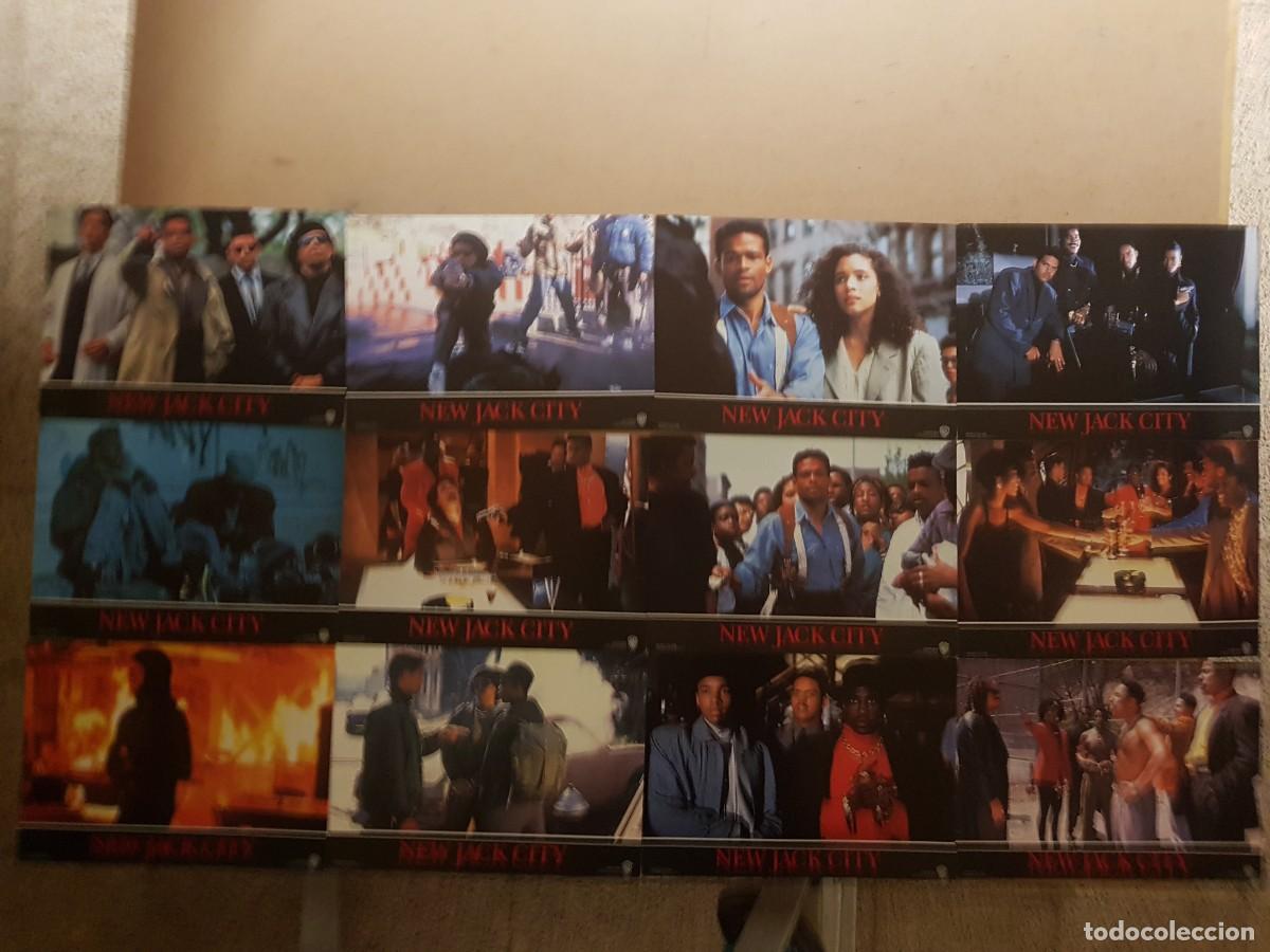 Cine: NEW JACK CITY - 12 FOTOCROMOS 34CMX24CM