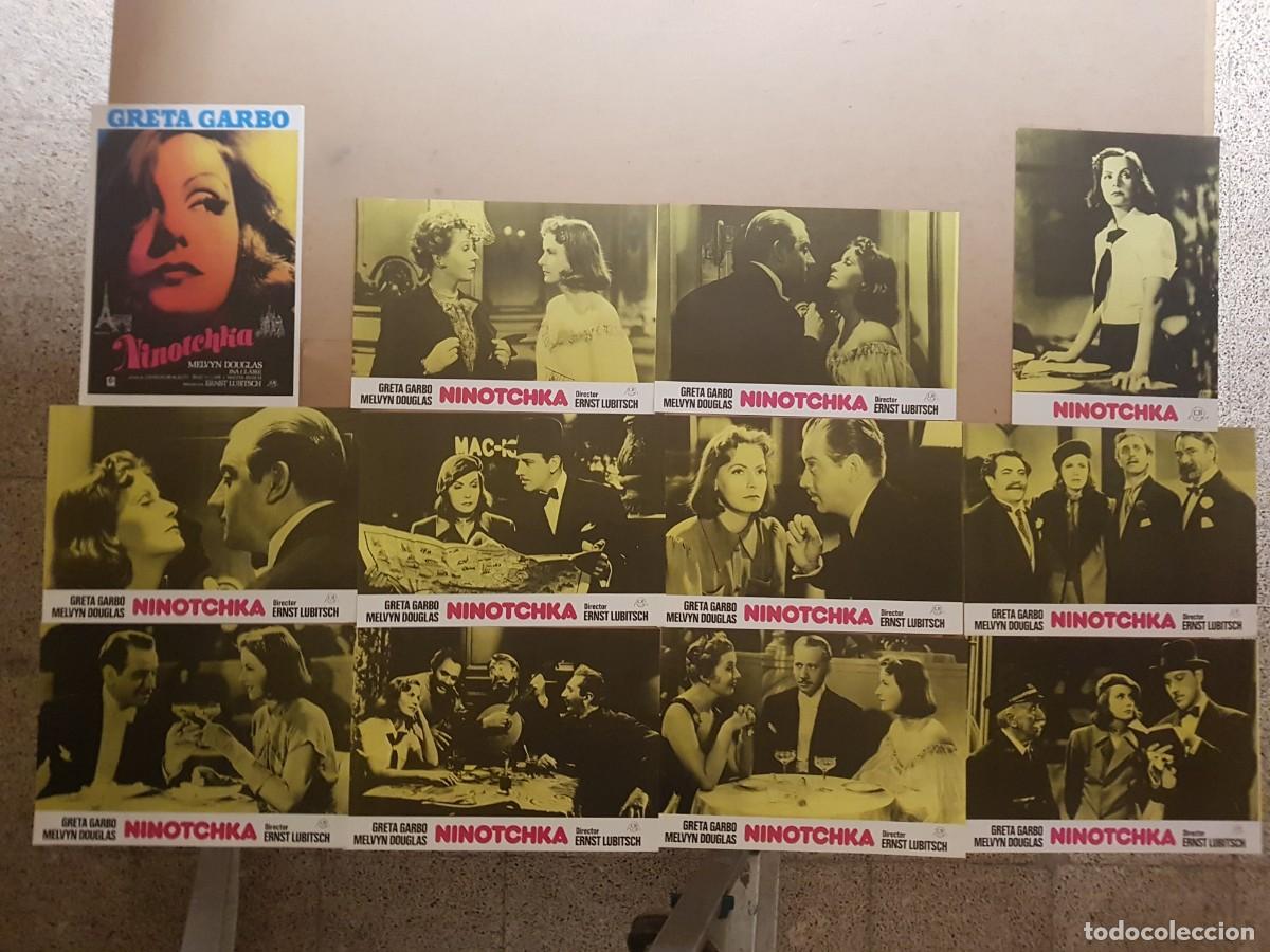 Cine: NINOTCHKA - 7 FOTOCROMOS 34CMX24CM