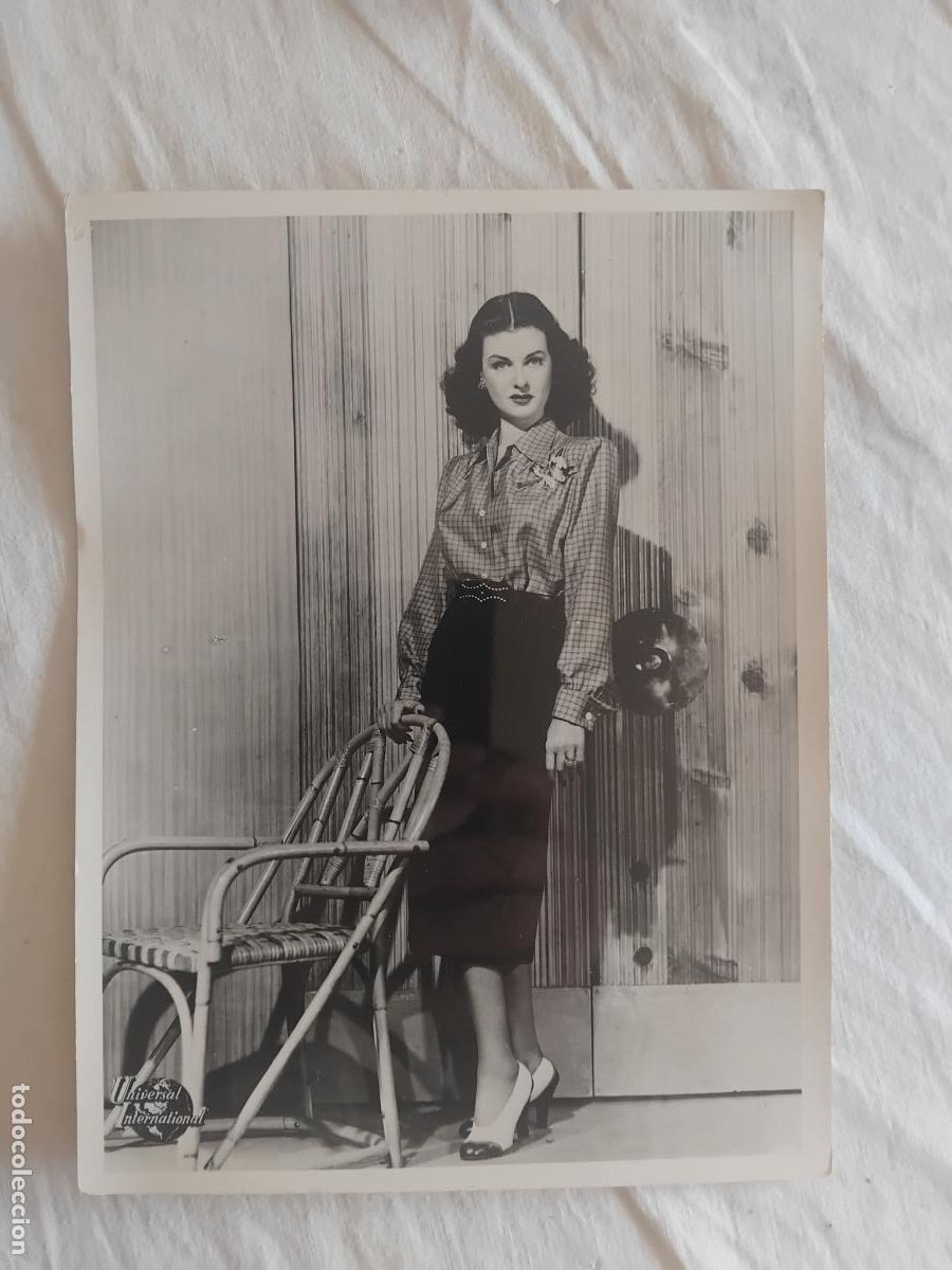 Cine: FOTOGRAFIA JOAN BENET ESTRELLA DE LA UNIVERSAL 18 x 24 cm.