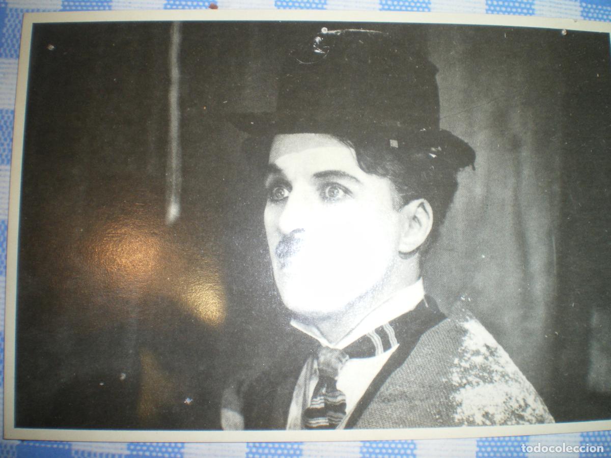 Cine: POSTAL CHARLES CHAPLIN