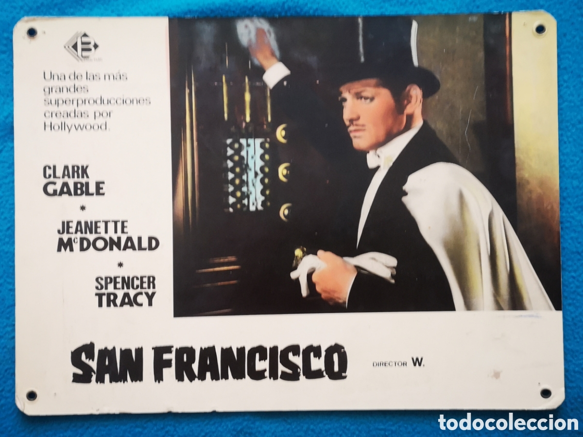 Cine: SAN FRANCISCO - FOTOCROMO DE CARTON
