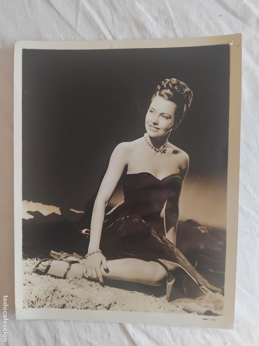 Cine: FOTOGRAFIA DE MAUREEN O'SULLIVAN ARTISTA DE LA METRO GOLDWYN MAYER. 18 x 24 cm